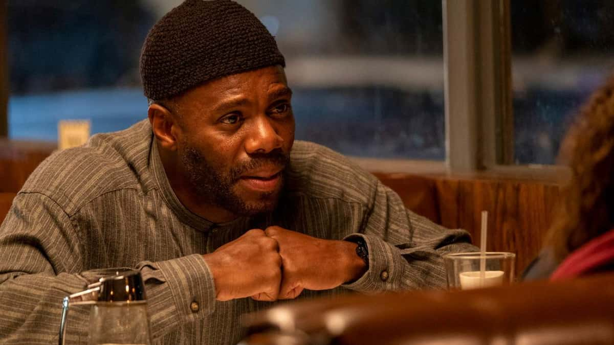 Colman Domingo sitting in a diner in Euphoria.