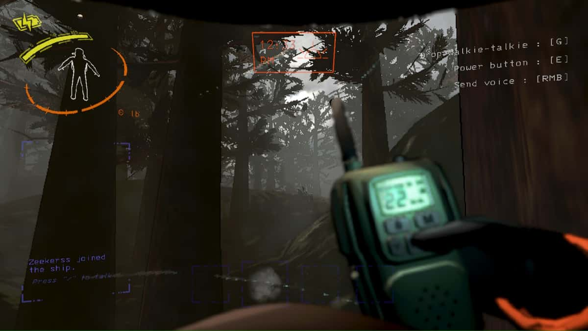 A screenshot from the game Lethal Company