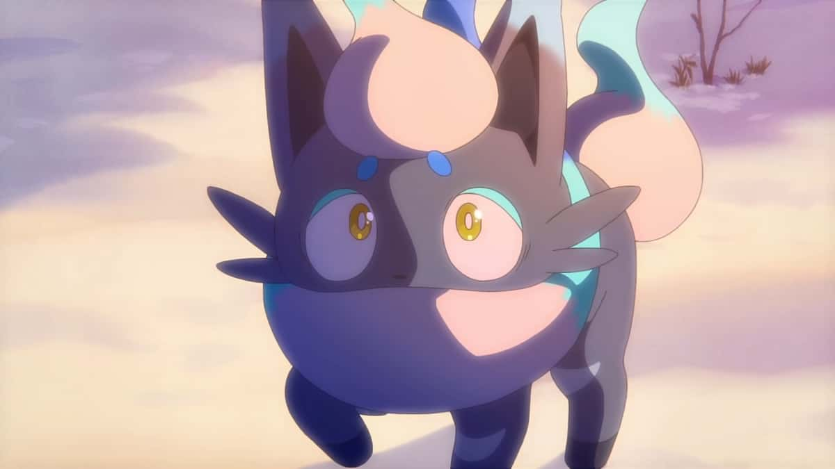 Hisuian Zorua in the Pokemon anime