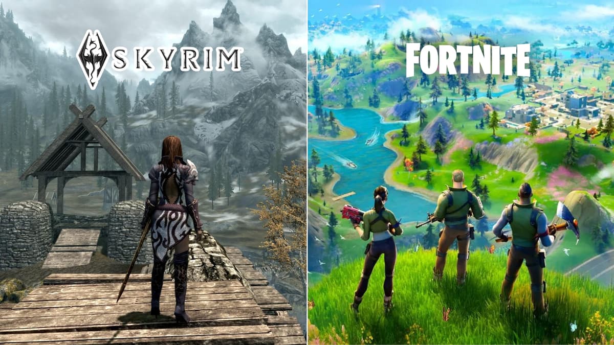 Fortnite Skyrim maps