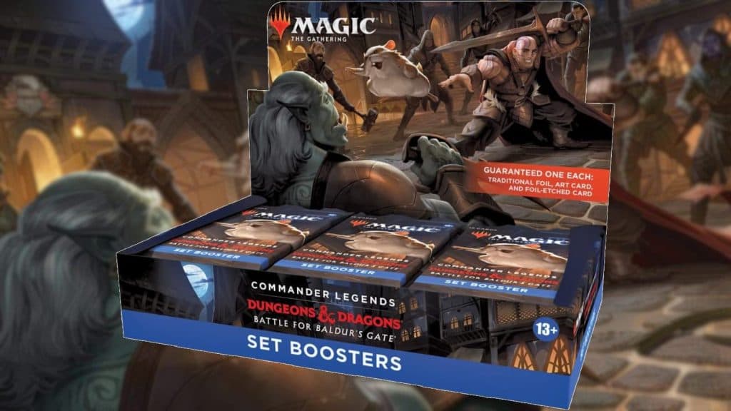 MTG Baldur's Gate box