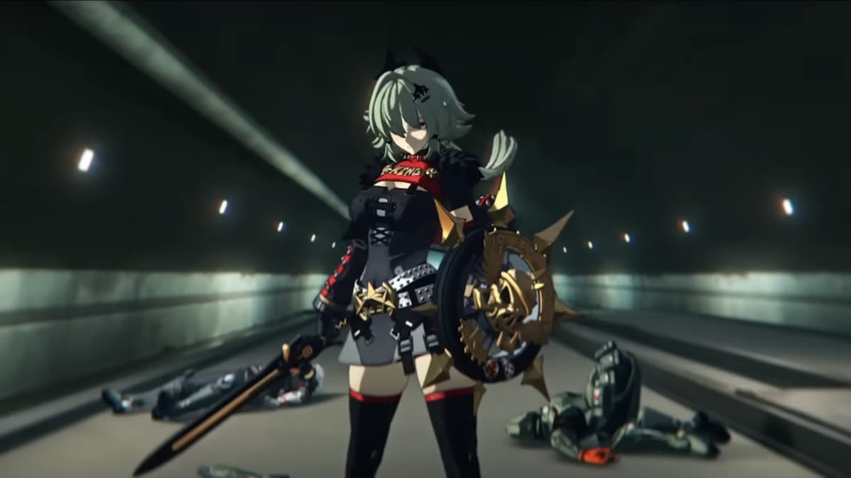 A screenshot of Caesar King from her trailer.