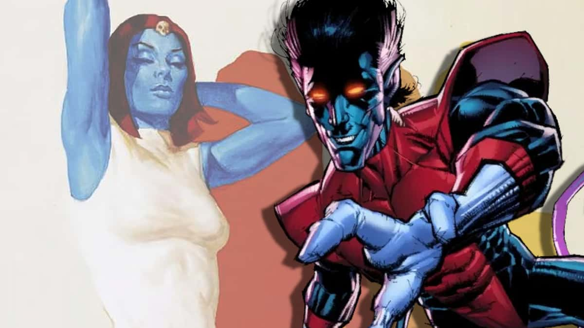 Nightcrawler with Mystique