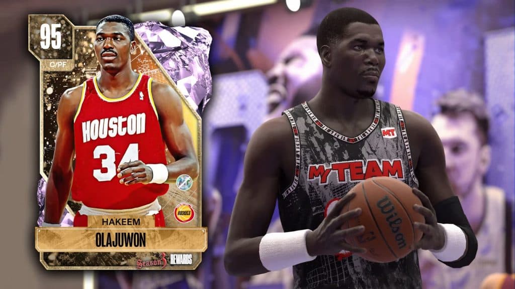 NBA 2K24 Season 3 Hakeem Olajuwon