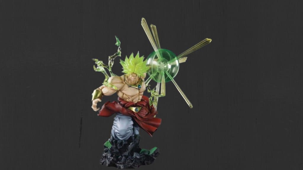 broly dragon ball figure