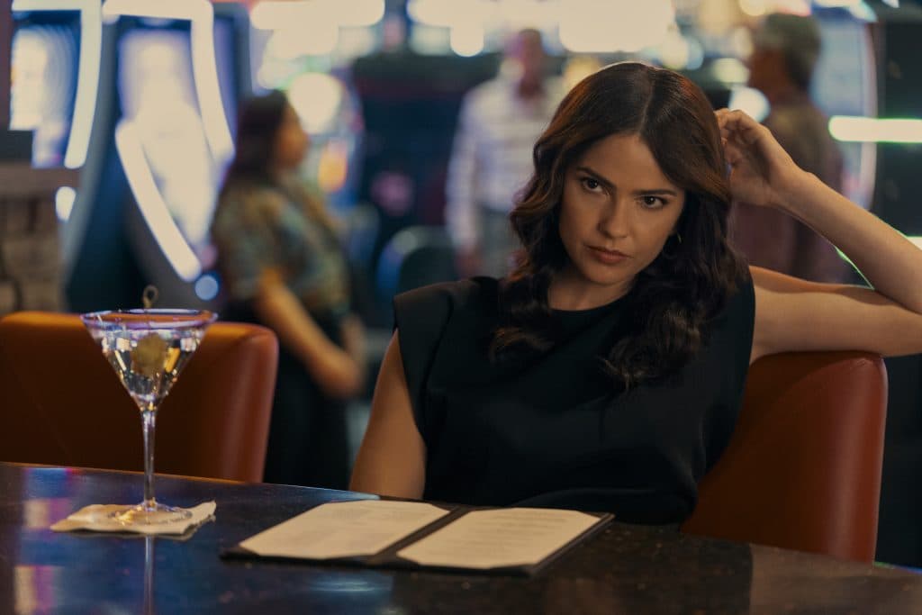 Shelley Hennig as Ava Winters  in the Obliterated cast on Netflix