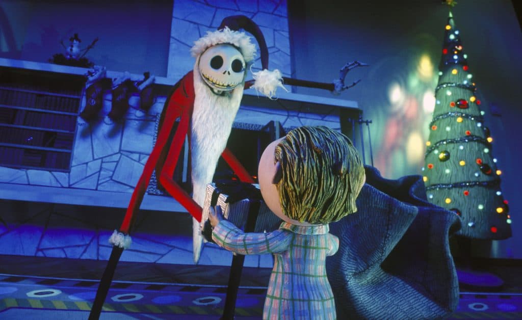 Jack Skellington in The Nightmare Before Christmas