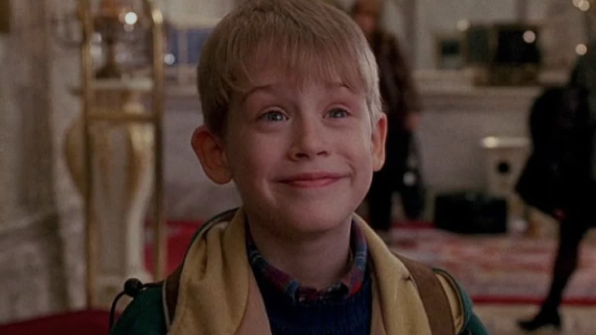 Macaulay Culkin as Kevin McCallister in Home Alone