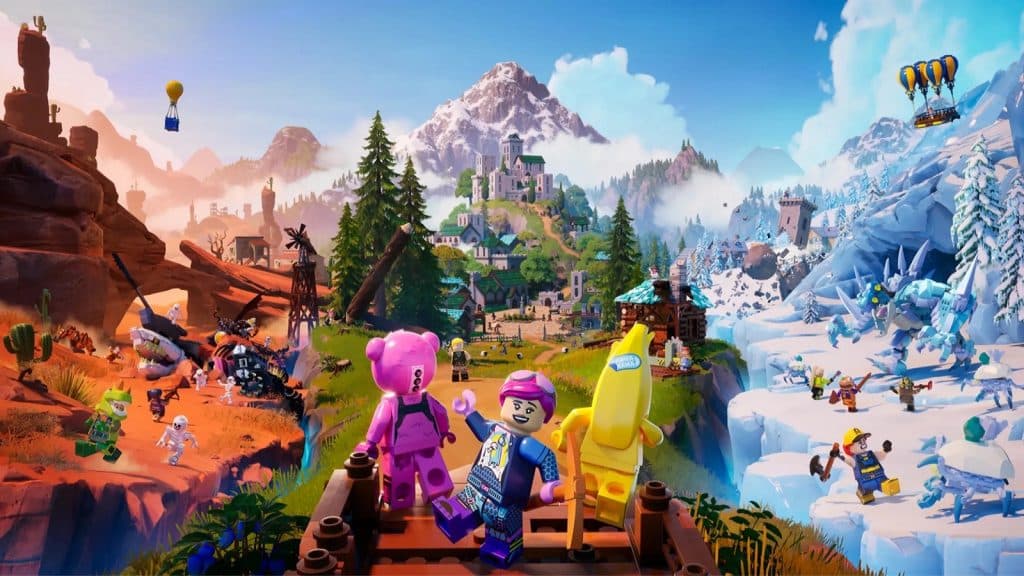 LEGO Fortnite key art without logo