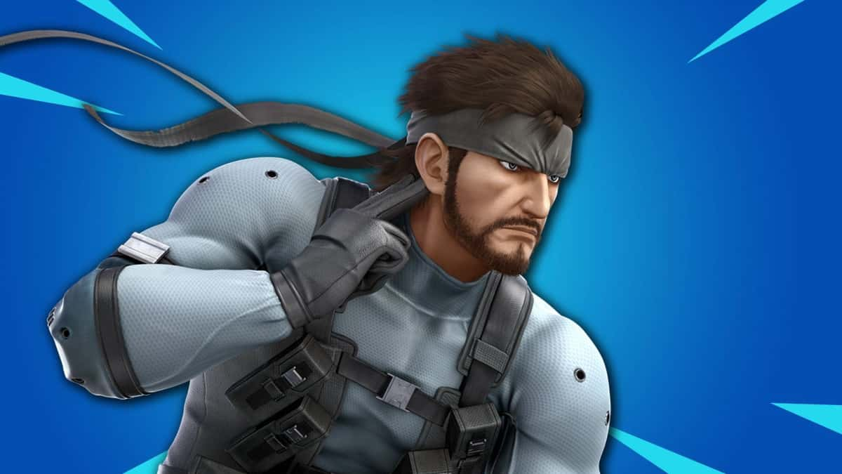 Fortnite solid snake header