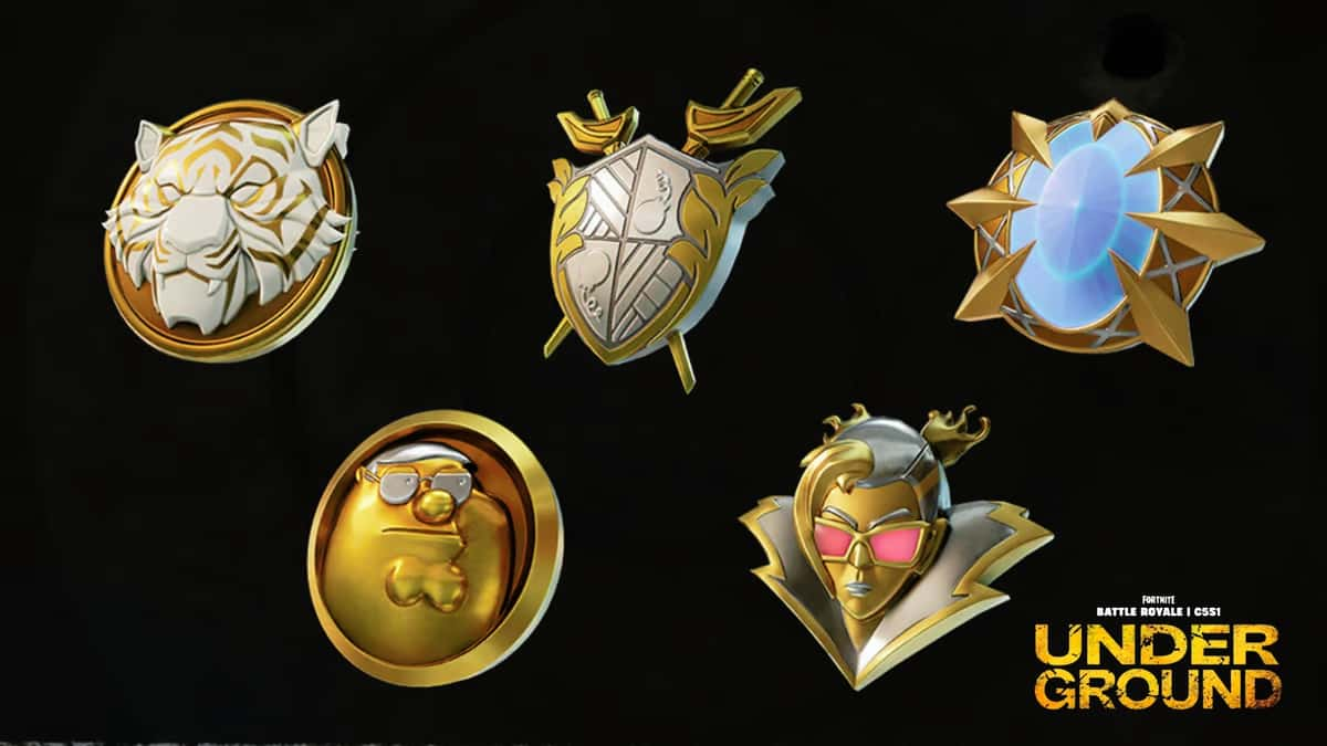 Fortnite Society Medallions