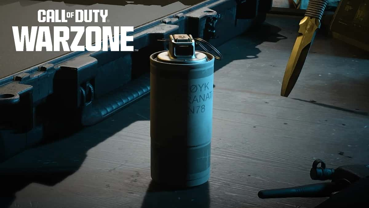 smoke grenade in modern warfare 2 and warzone