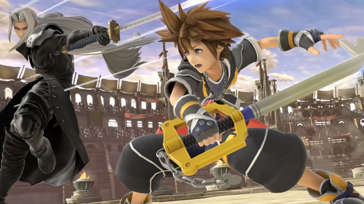 Sora in Smash Bros