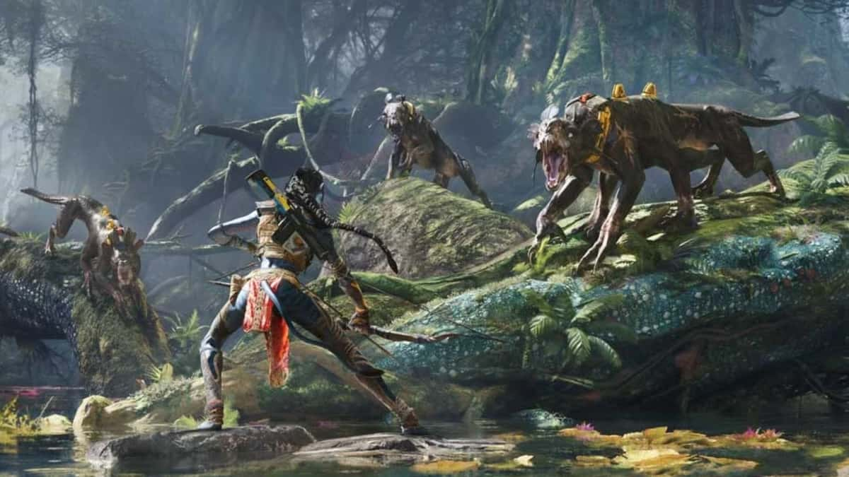 Hunting wild beasts in Avatar: Frontiers of Pandora