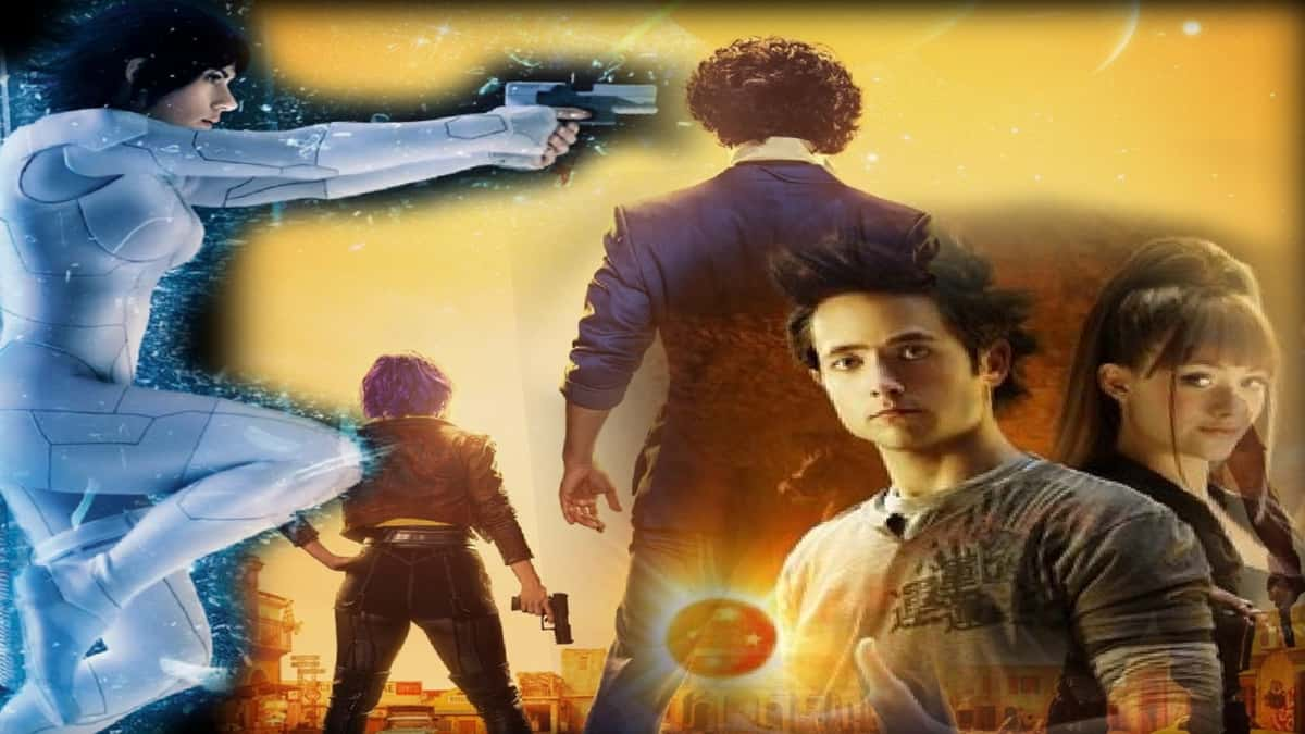 Live-action adaptations including Ghost in the Shell, Cowboy Bebop and Dragonball Evolution