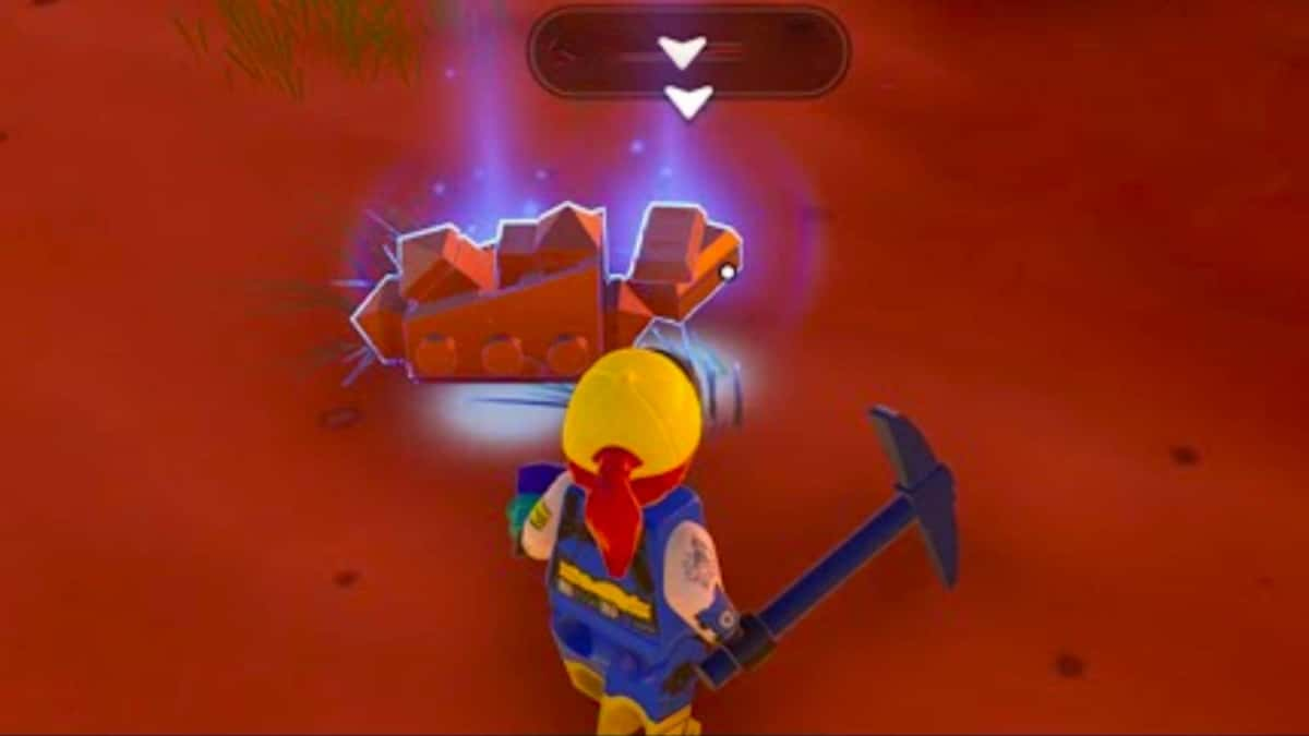 LEGO Fortnite Copper Bar in the game.