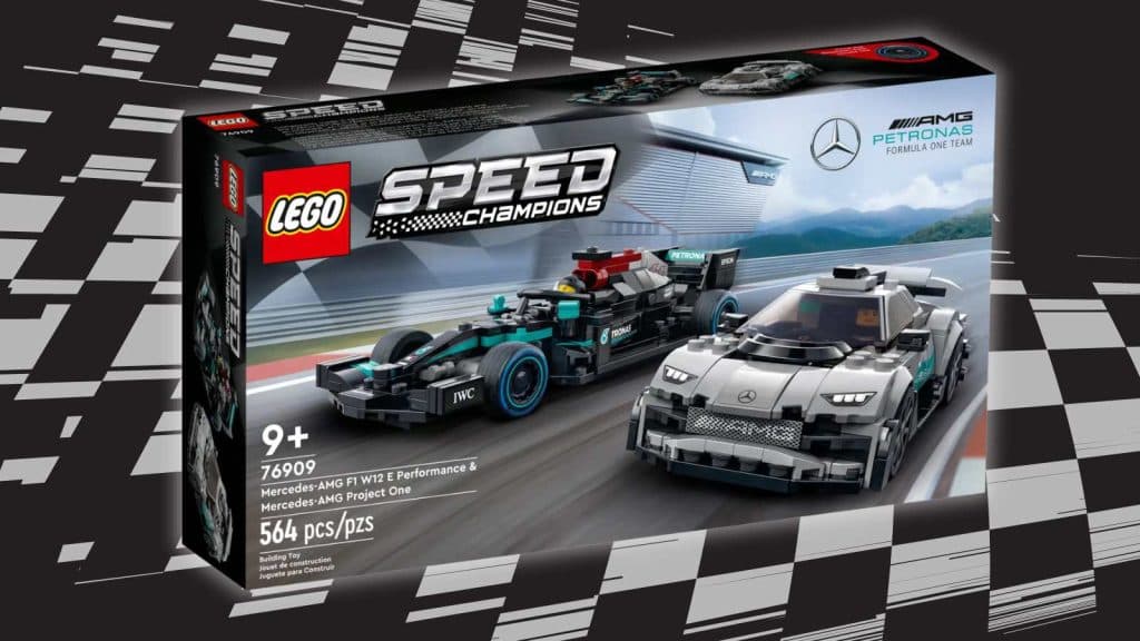 LEGO Speed Champions Mercedes-AMG F1 W12 E Performance & Mercedes-AMG Project One