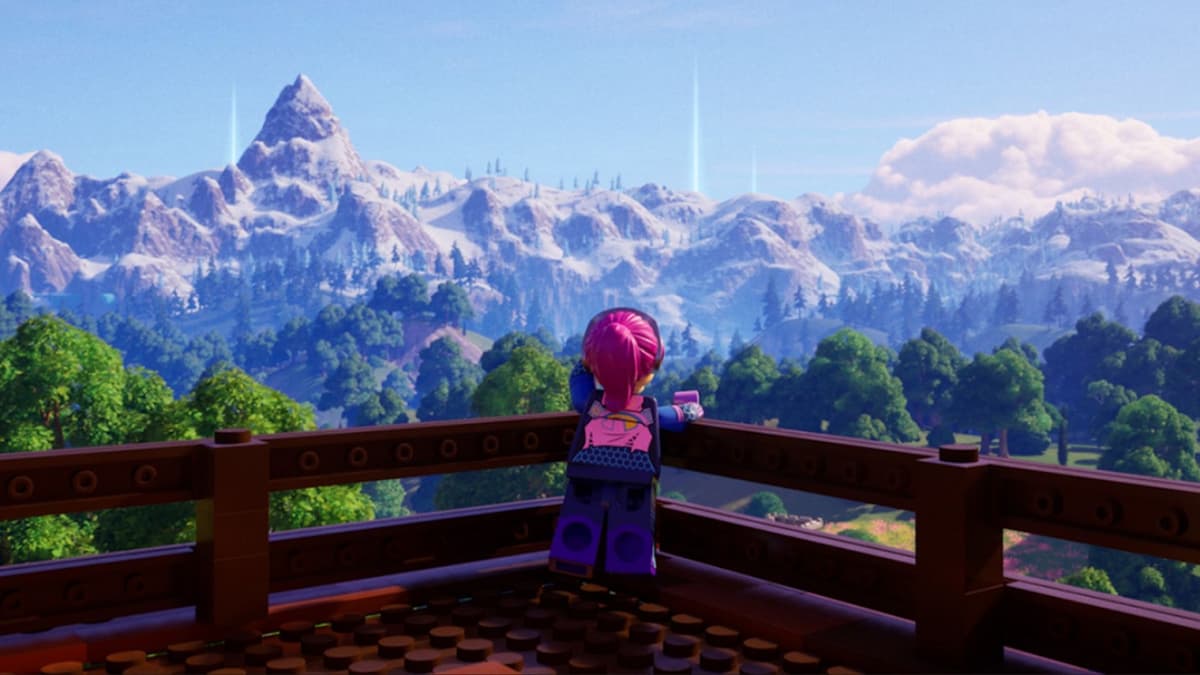 Lego Fortnite view