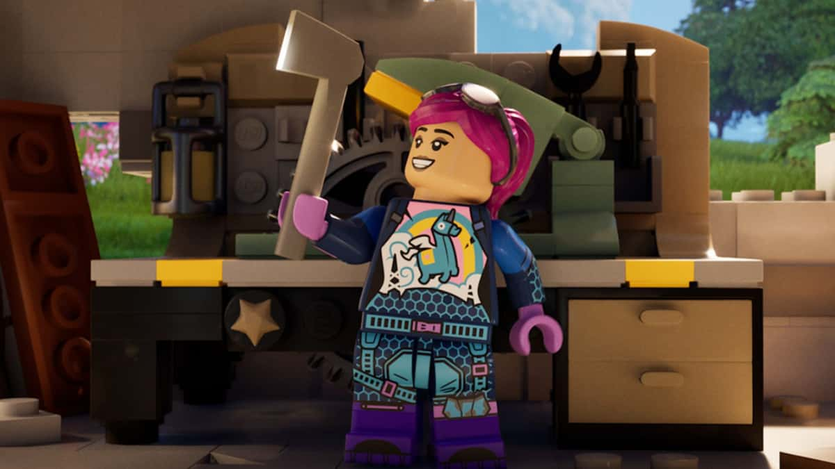 LEGO Fortnite crafting