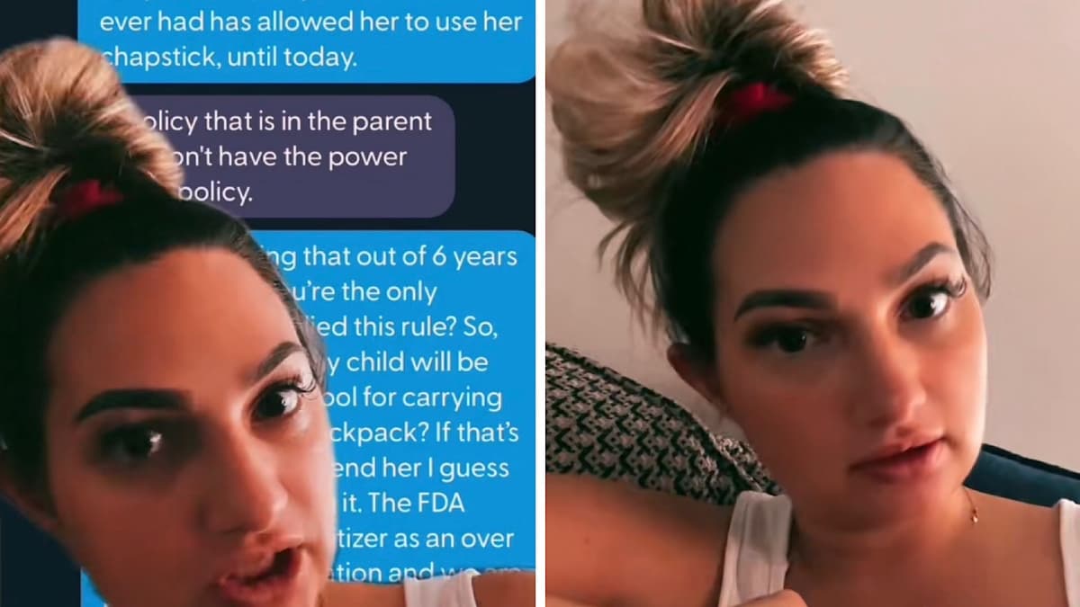 mom livid at daughter's teacher