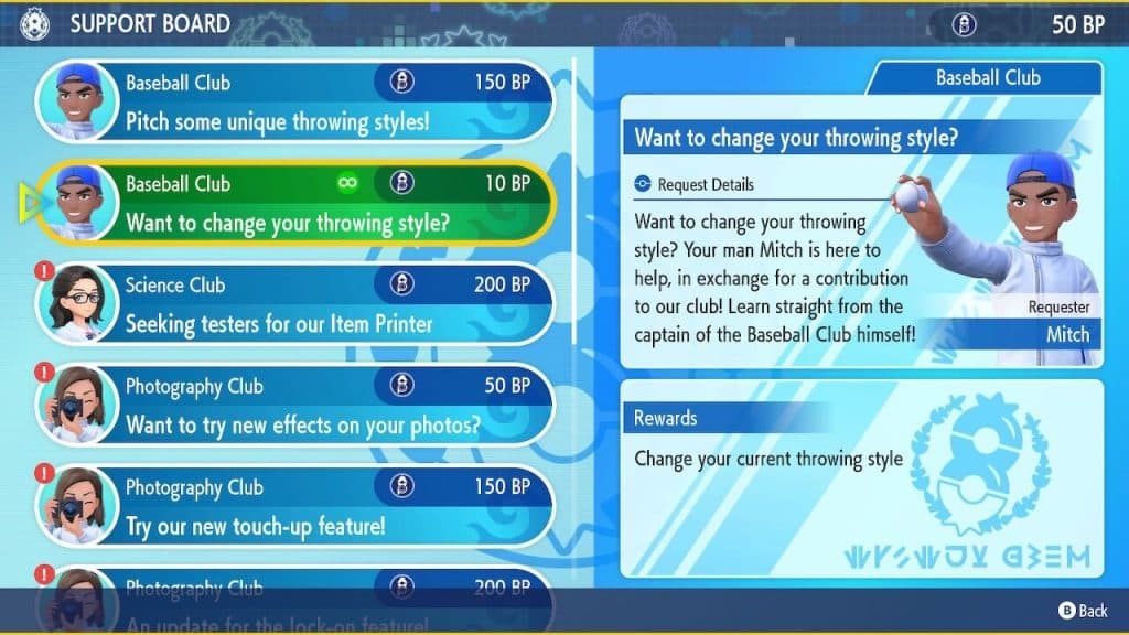 Pokemon Scarlet & Violet Quests example