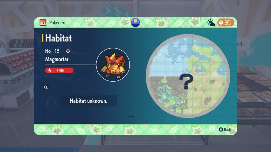 pokemon scarlet violet magmortar location