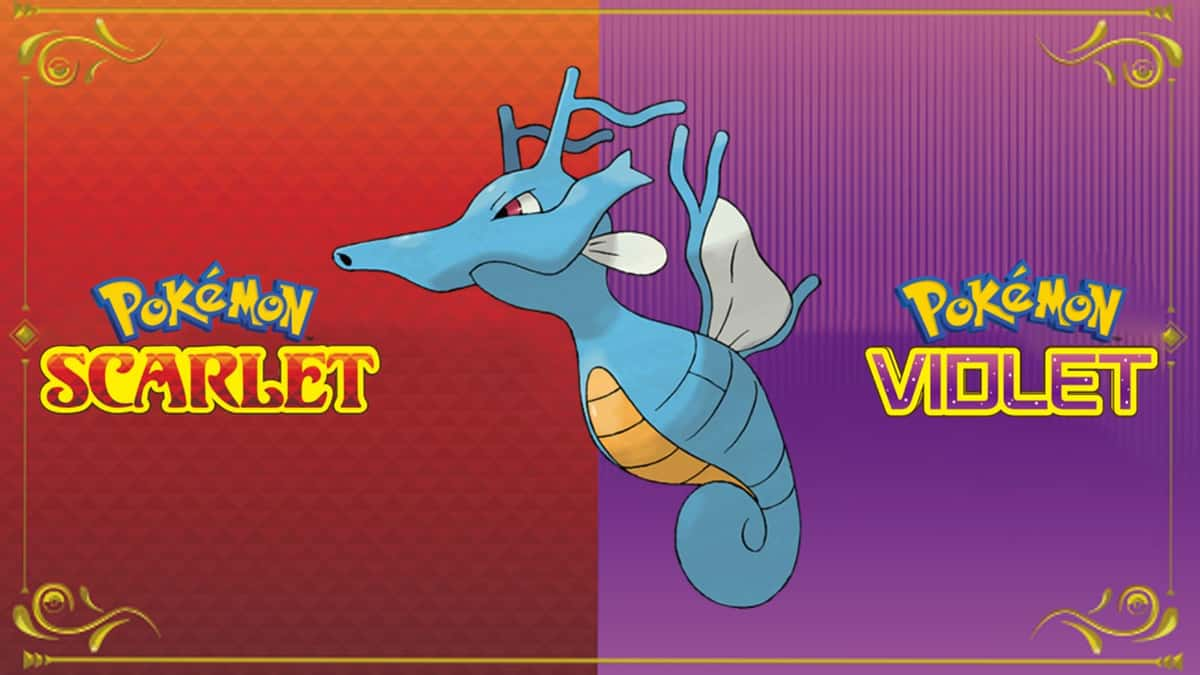 Kingdra in Pokemon Scarlet & Violet