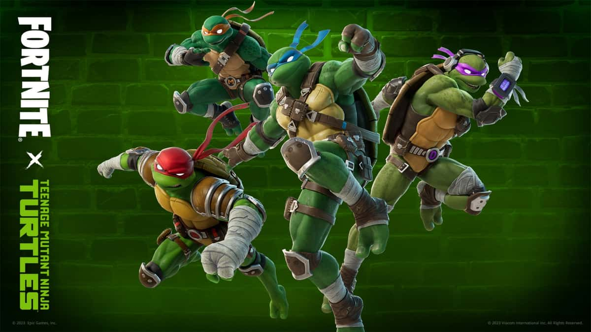 Fortnite TMNT skins cover