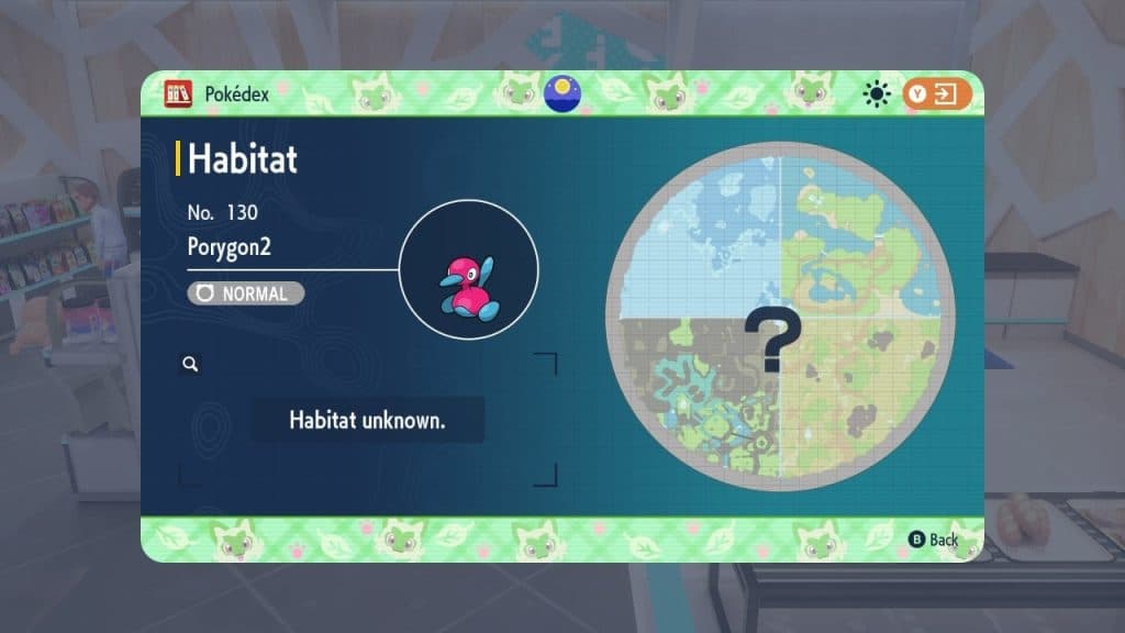 pokemon scarlet violet porygon2 location