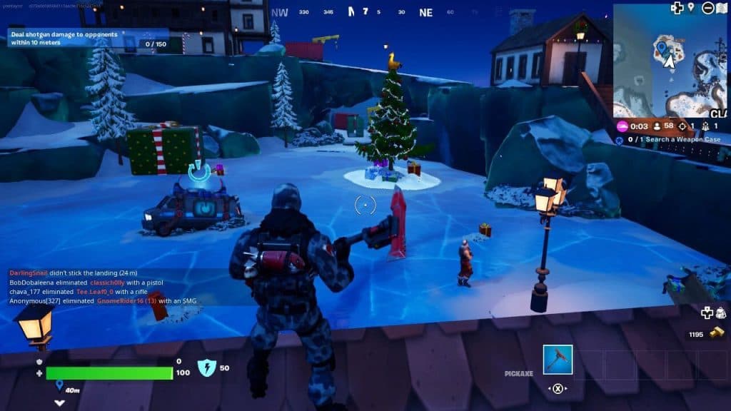 Fortnite Winterburg location where Sgt Winter can be found.