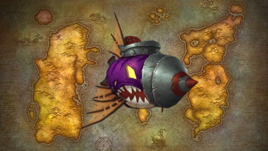 The Darkmoon Dirigible mount