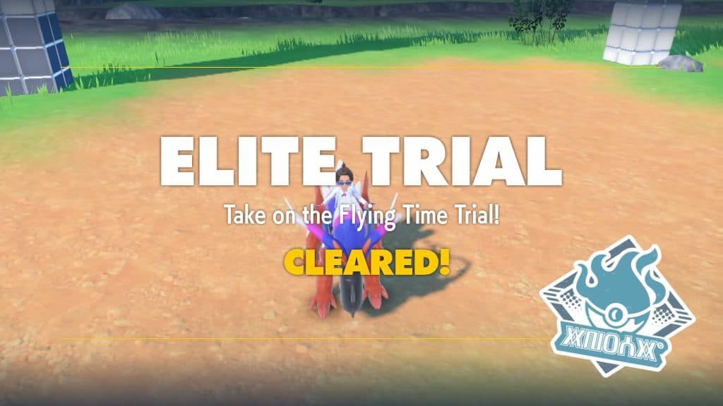 Flying Time trial courses pokemon scarlet violet dlc3