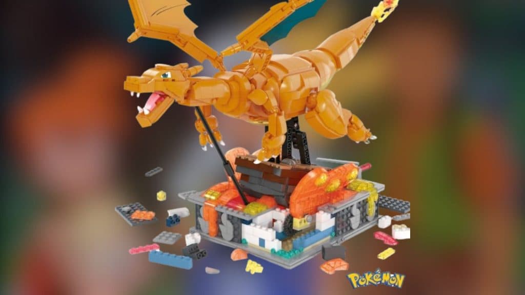 MEGA motion Charizard set