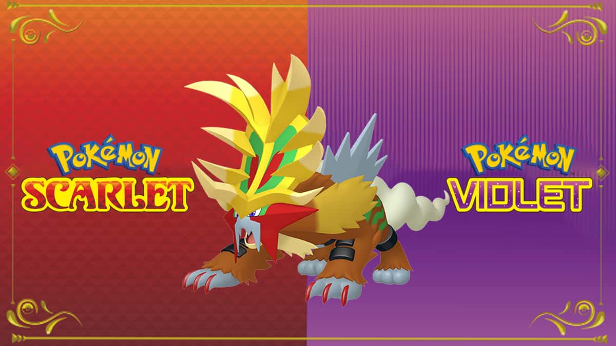 gouging fire pokemon scarlet violet dlc1