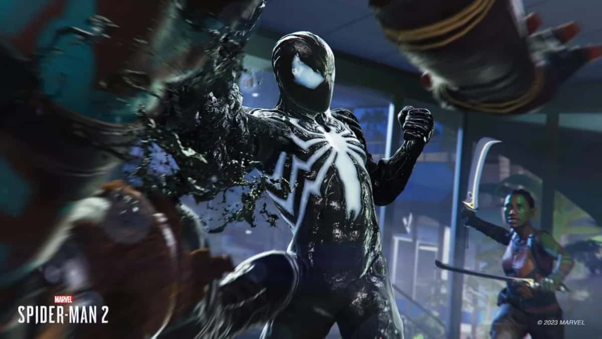 Spider-Man 2 symbiote suit