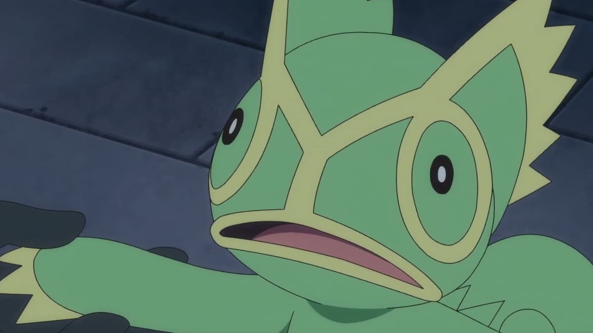 Kecleon shocked face Pokemon anime