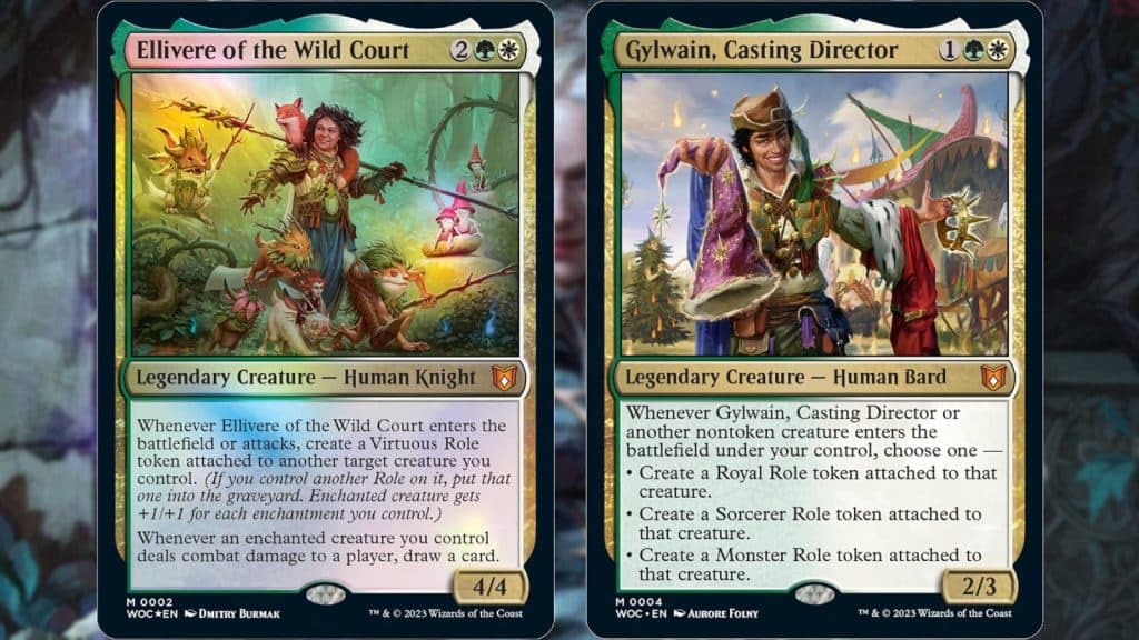 MTG Eldraine Virtue and Valor Commanders