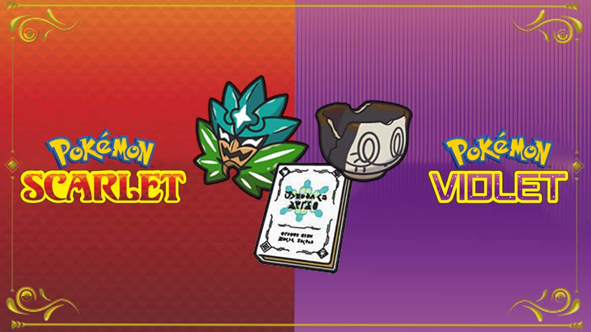 Pokemon Scarlet Violet DLC new items