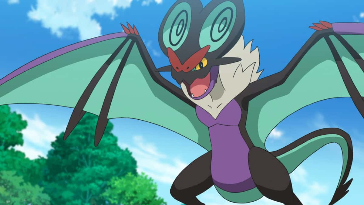 Noivern in the Pokemon anime