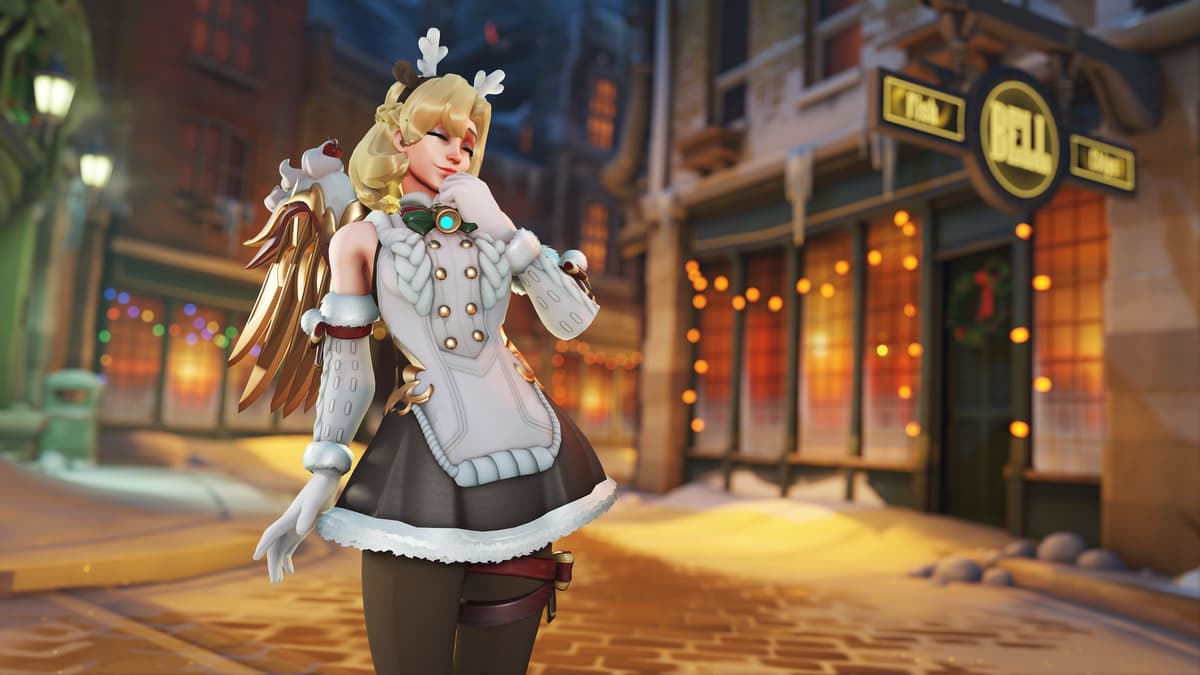 Overwatch 2 Mercy Christmas Skin