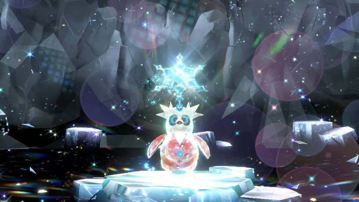 The Pokemon Iron Bundle appears in a Tera Raid