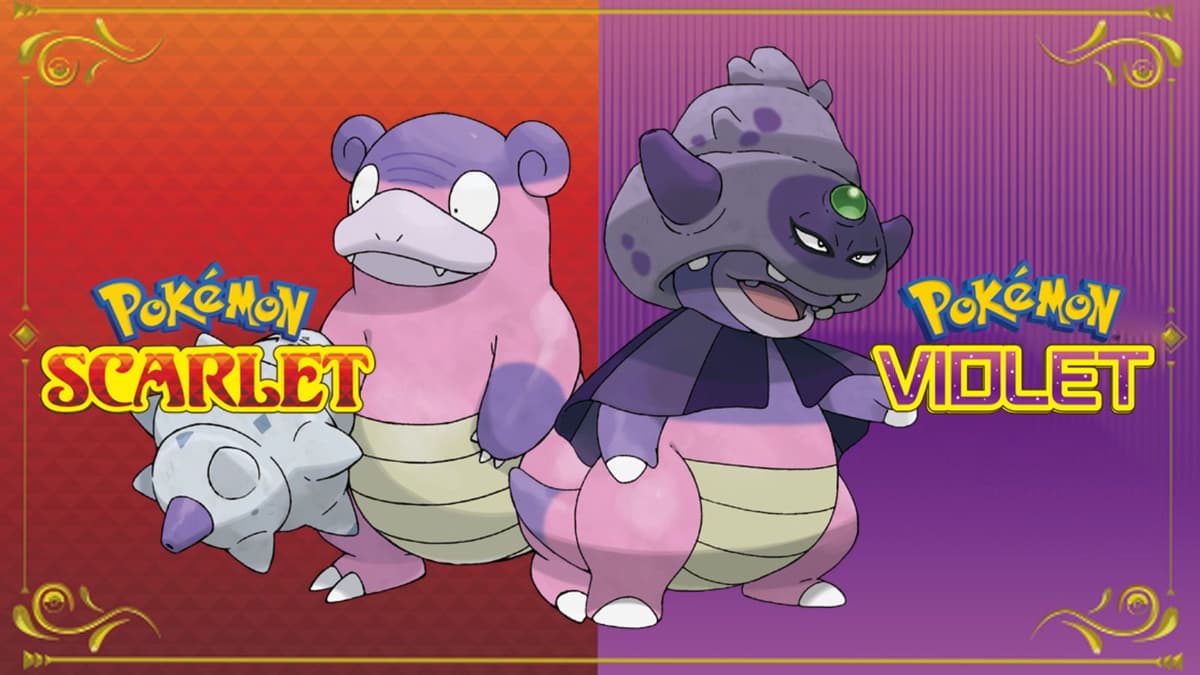 pokemon scarlet violet galarian slowbro and slowking