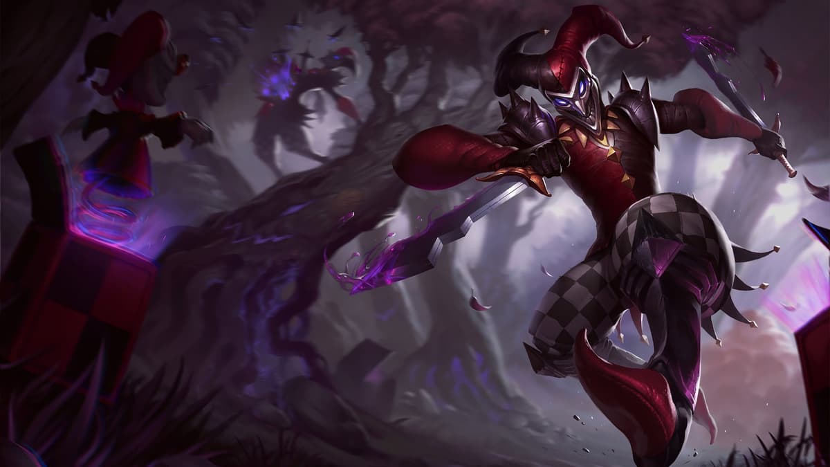 Shaco Splash Art