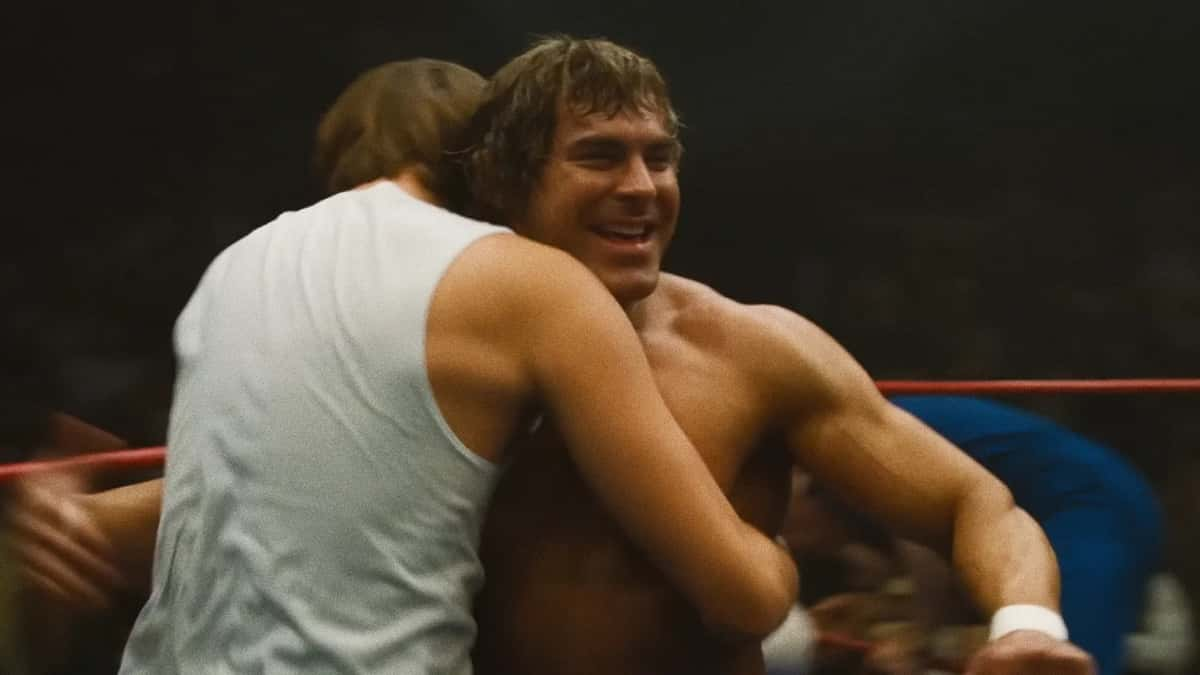 Zac Efron as Kevin Von Erich in The Iron Claw