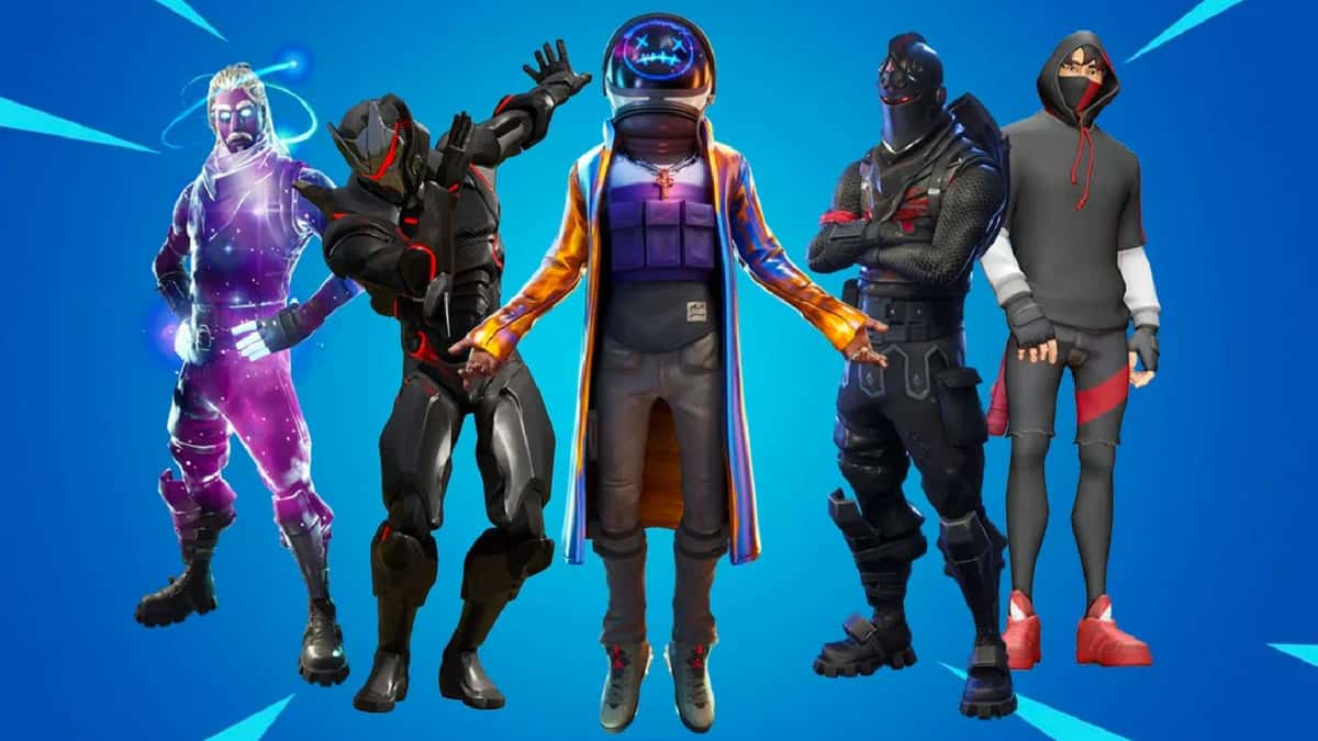 Fortnite rare skins