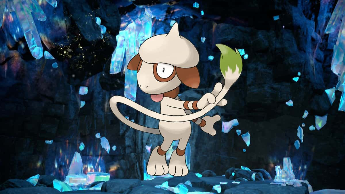 Smeargle in Pokemon Scarlet & Violet's DLC Area Zero