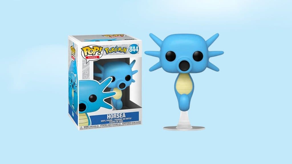 Horsea funko pop and box