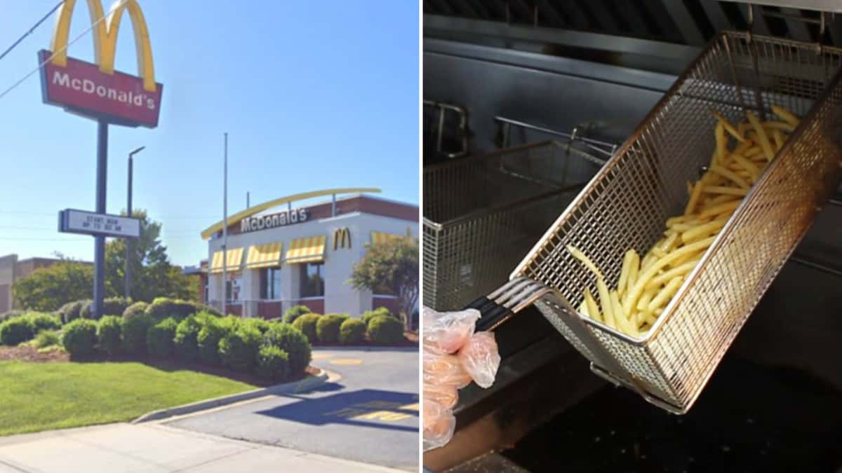 mcdonalds and deep fryer