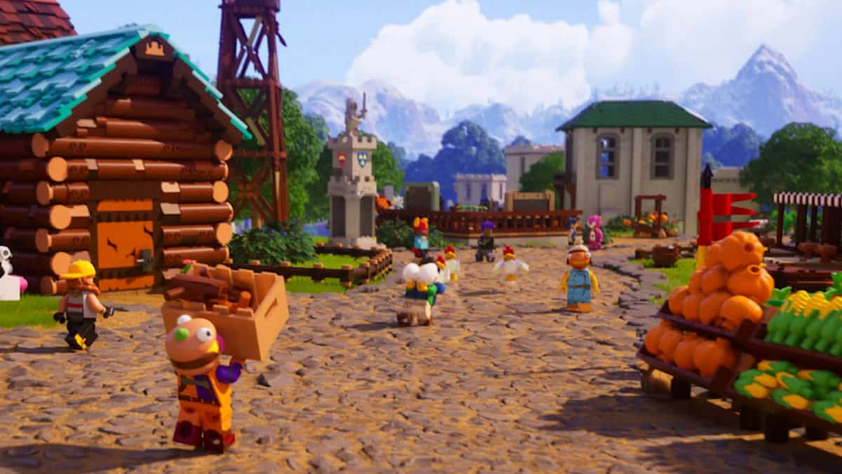 LEGO Fortnite promotional screenshot