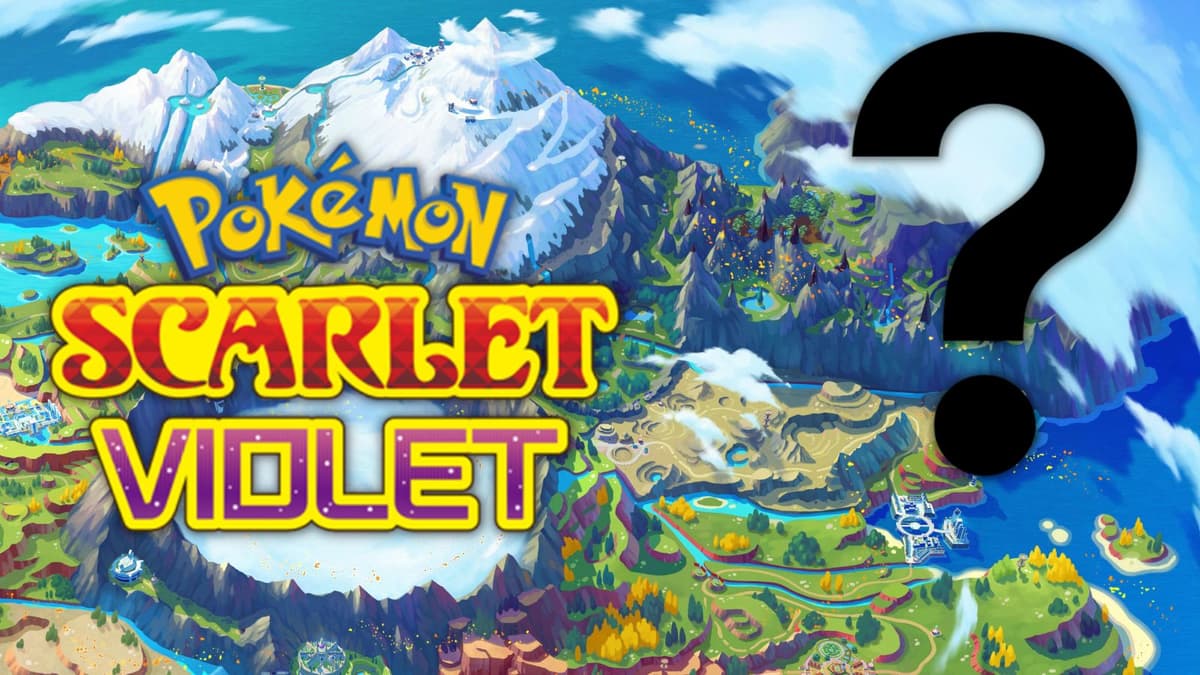 pokemon scarlet violet map question